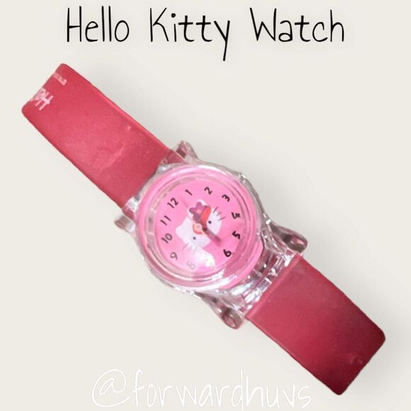 Vintage Hello Kitty Wristwatch - Needs Battery - Picture 1 of 9